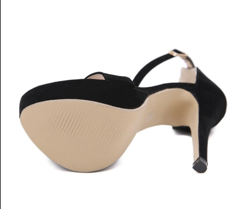 Black Gladiator Pumps