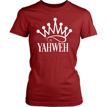 YAHWEH w/Crown T-Shirt - CLASSY NERDY CHIC