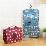 Floral Hangable Cosmetic Bag
