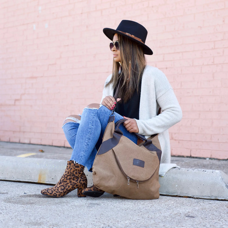 Gray Everyday Fashionable Tote