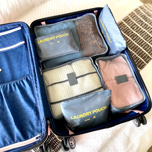 6 Piece Travel Organizer