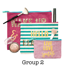 Cosmetic Bag Set | 3 Pieces - CLASSY NERDY CHIC
